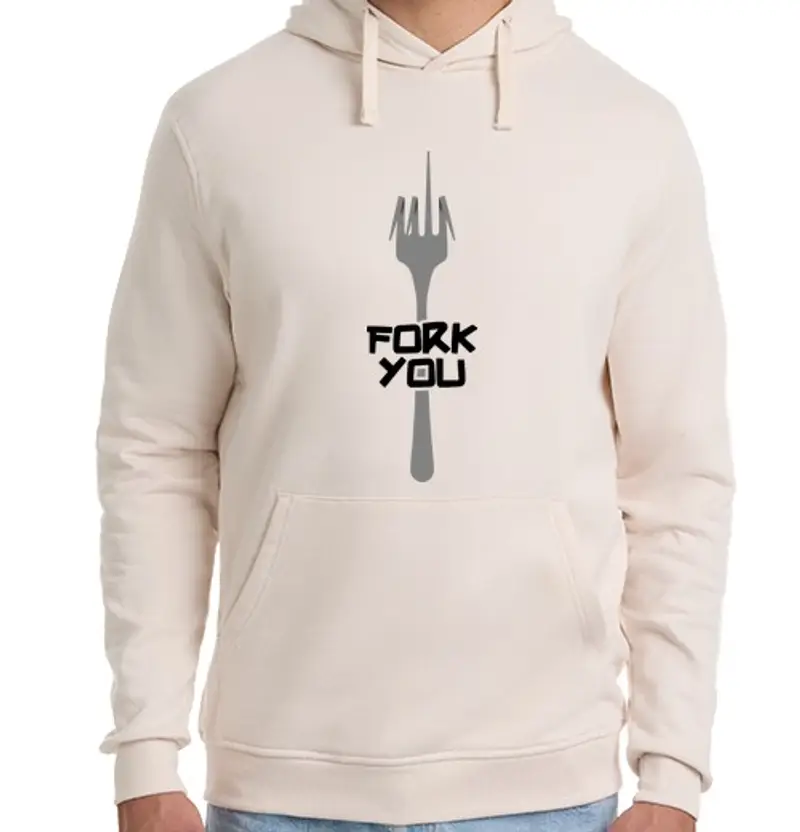 Felpa unisex con cappuccio for you