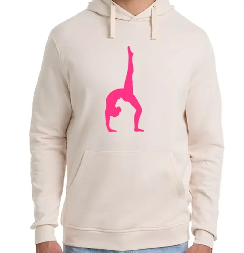 Felpa unisex con cappuccio ginnastica ritmica