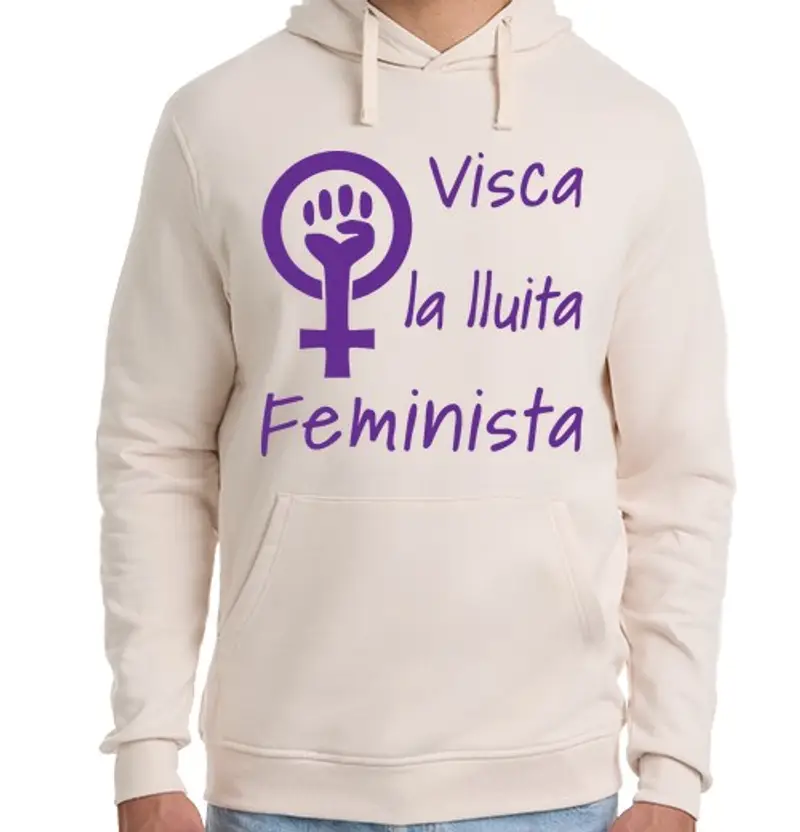 Felpa unisex con cappuccio guarda le femministe delle piogge (viol