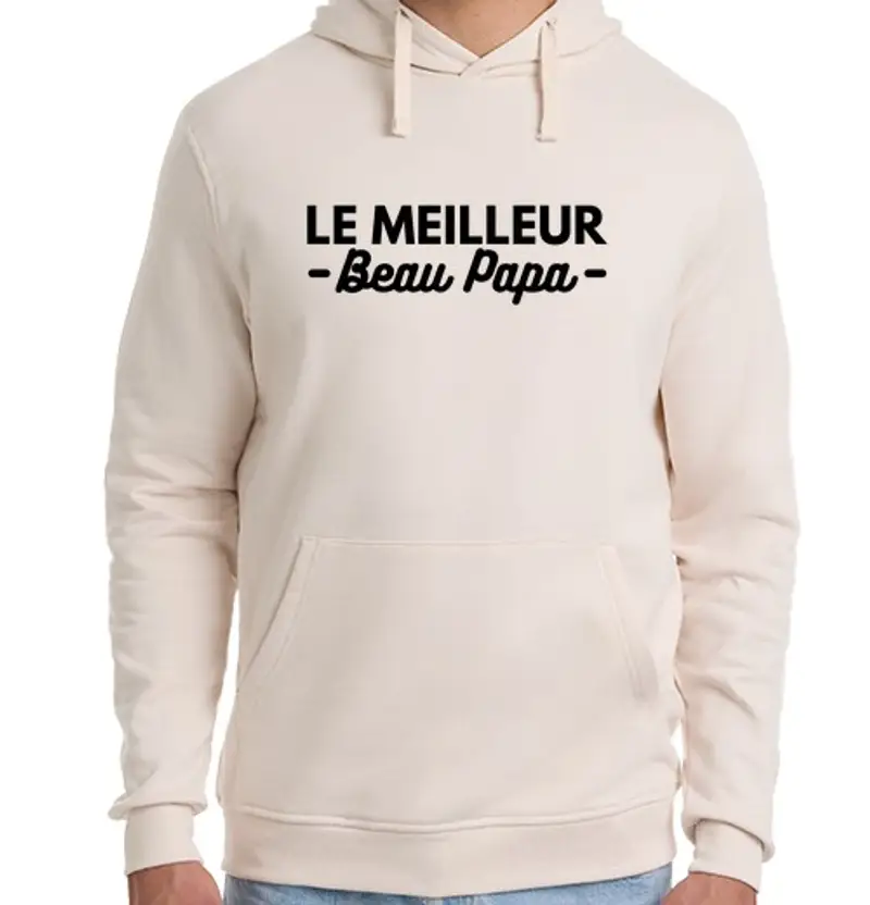 Felpa unisex con cappuccio il miglior bel papà Patrigno