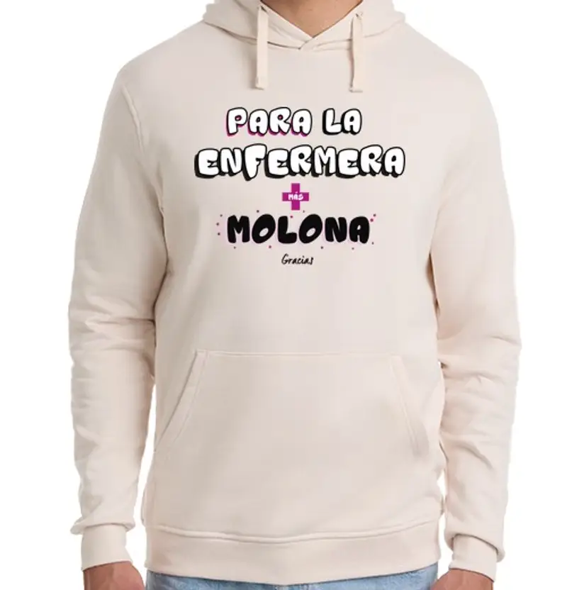 Felpa unisex con cappuccio infermiera