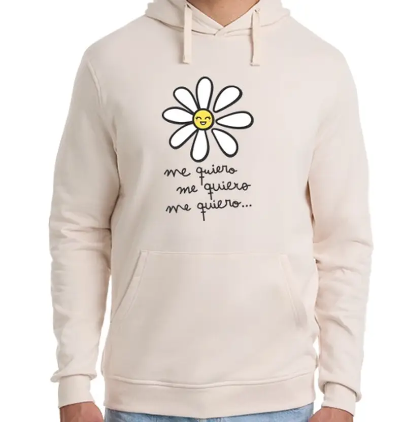 Felpa unisex con cappuccio Io amo me stesso