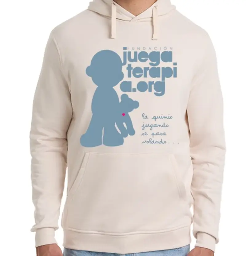 Felpa unisex con cappuccio juegaterapia