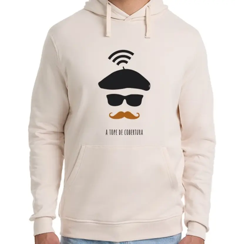 Felpa unisex con cappuccio l'uomo la copertura di testa