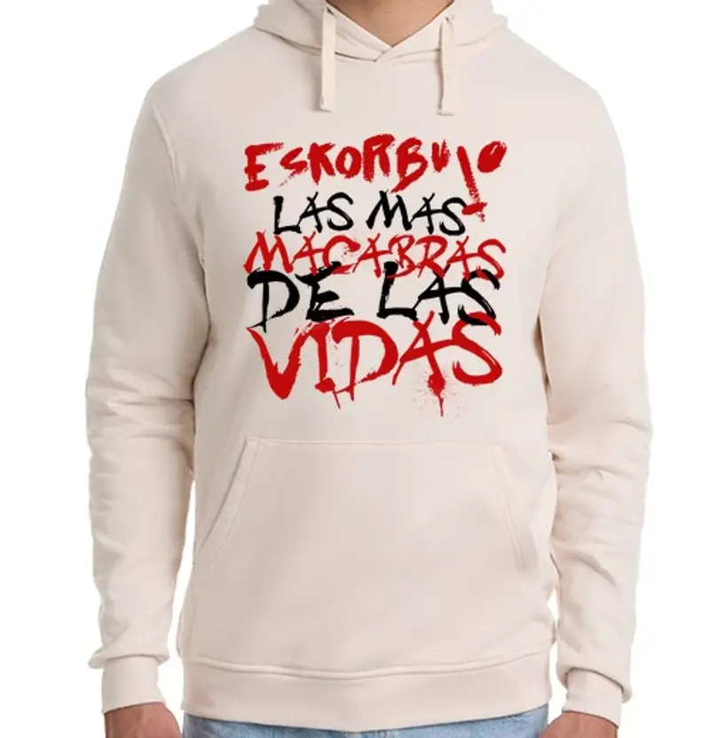 Felpa unisex con cappuccio la più macabra le vita s