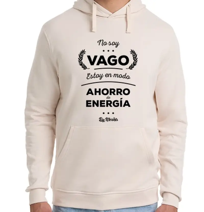 Felpa unisex con cappuccio Non sono fannullone io sono in modalit