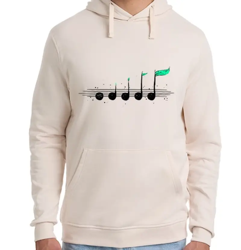 Felpa unisex con cappuccio orchestra della biosfera