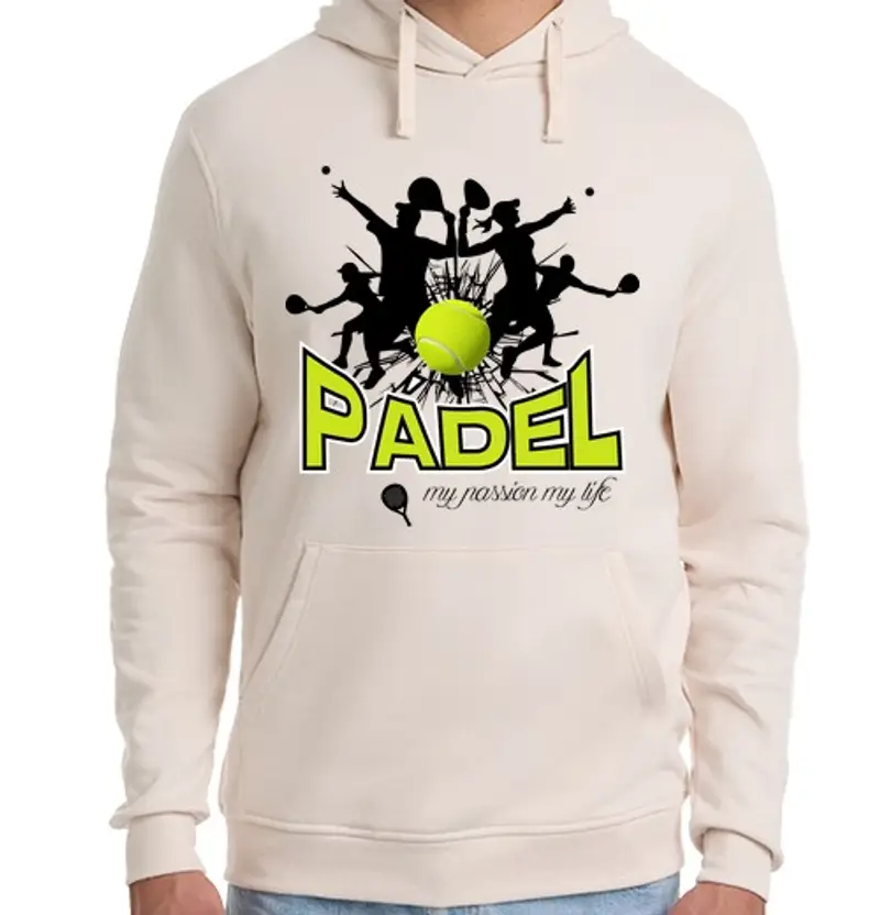 Felpa unisex con cappuccio pagaia