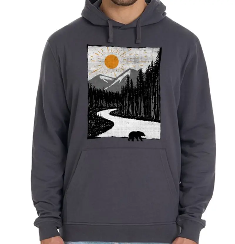 Felpa unisex con cappuccio progettare no. 801.554