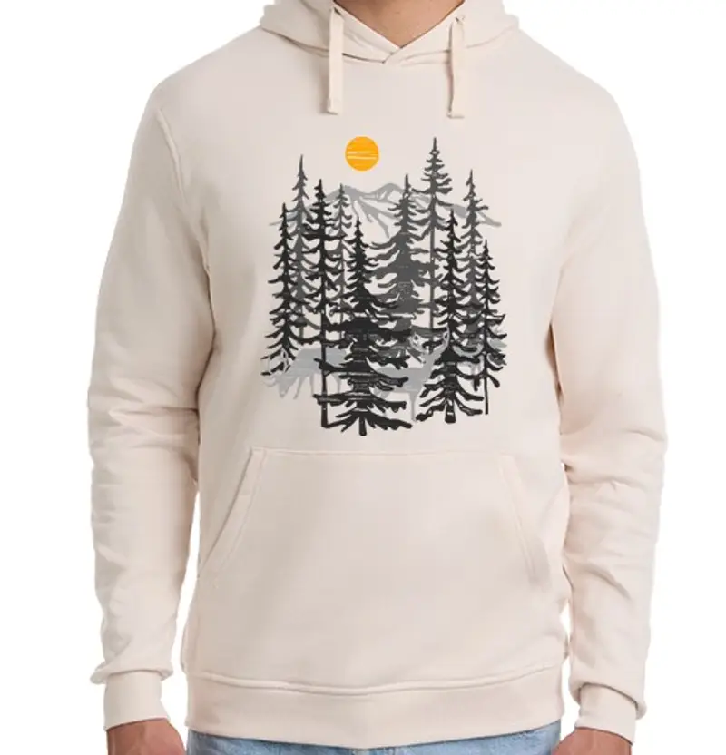 Felpa unisex con cappuccio progettare no. 801.577