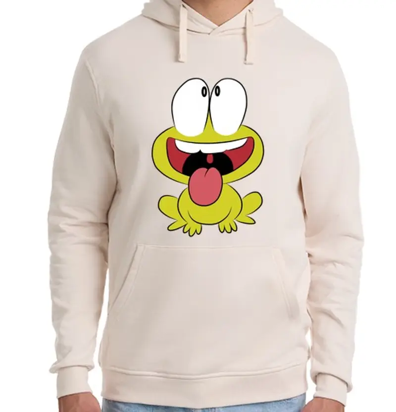 Felpa unisex con cappuccio raponchi