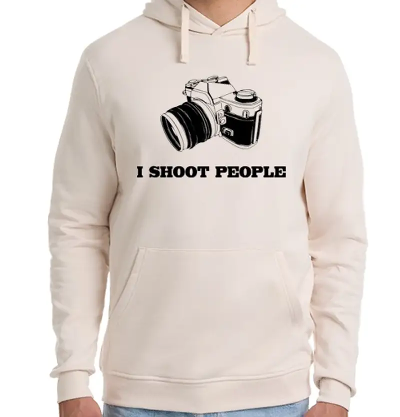 Felpa unisex con cappuccio Sdisoccupazione alle people: la fotogr