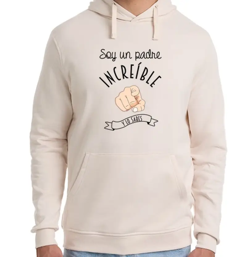 Felpa unisex con cappuccio un padre incredibile