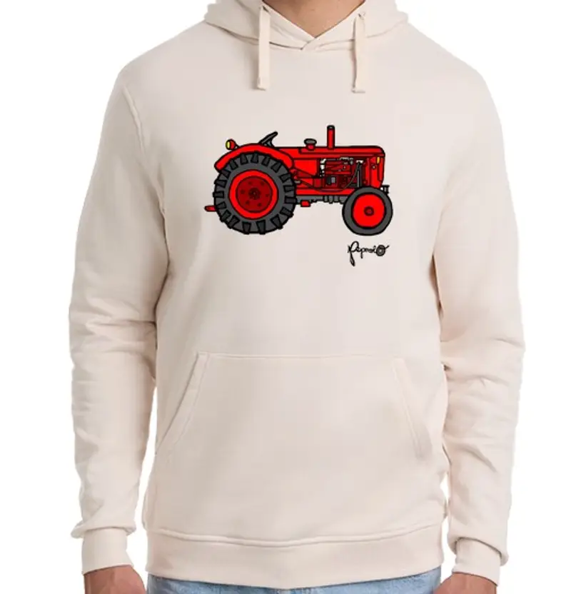 Felpa unisex con cappuccio Uomo, felpa con cappuccio, bianca