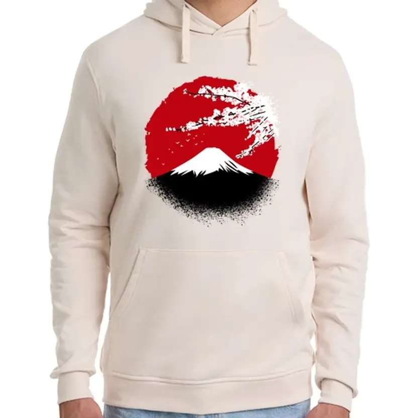 Felpa unisex con cappuccio Uomo, felpa con cappuccio, bianca