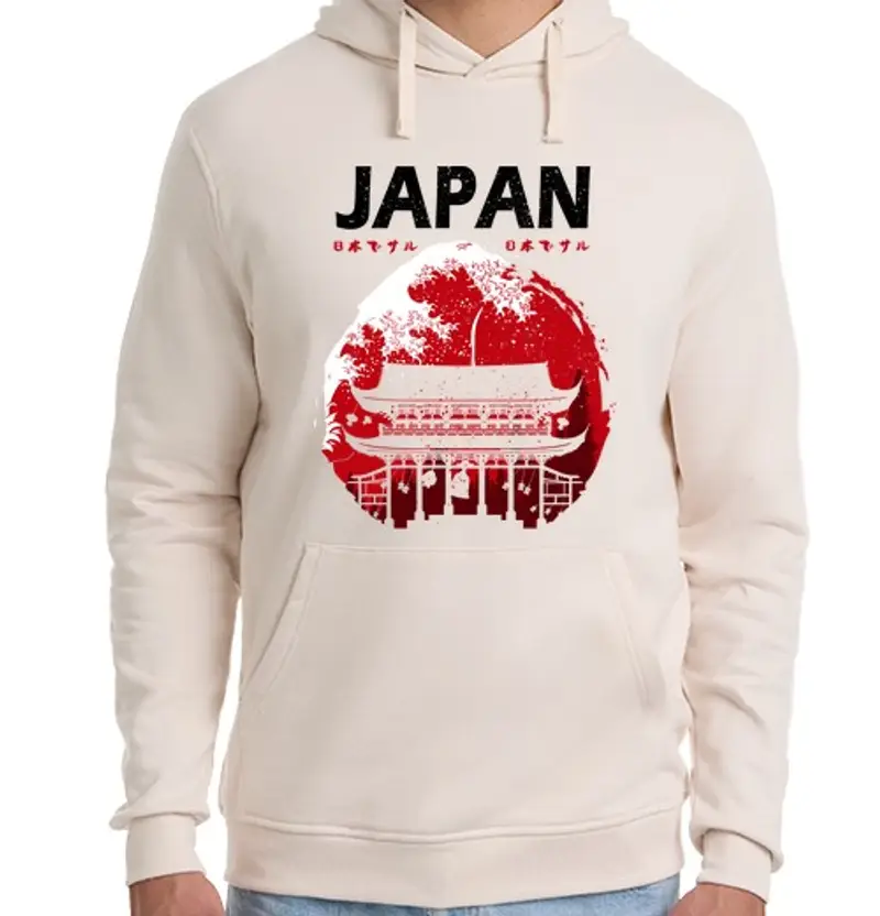 Felpa unisex con cappuccio Uomo, felpa con cappuccio, bianca