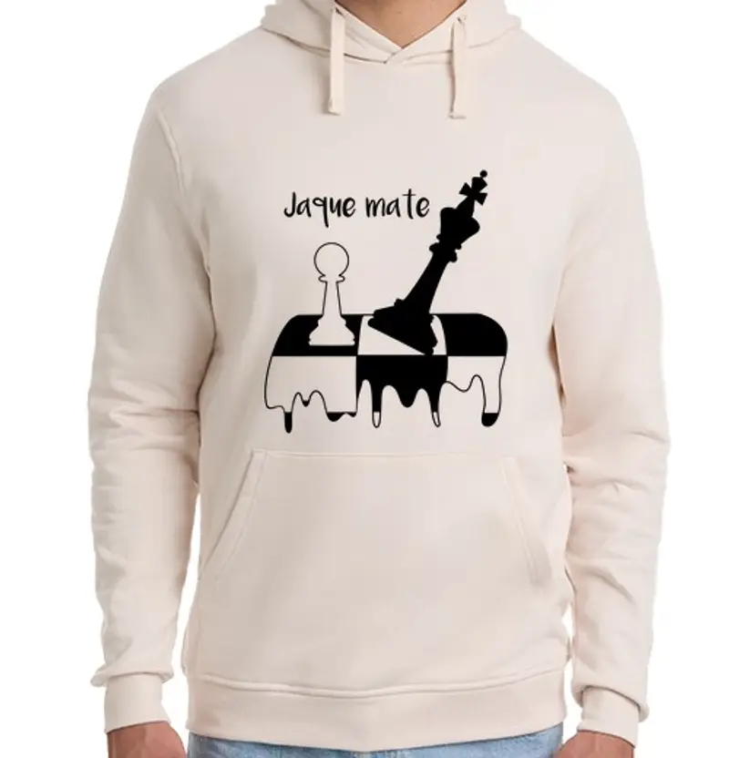 Felpa unisex con cappuccio Uomo, felpa con cappuccio, bianca