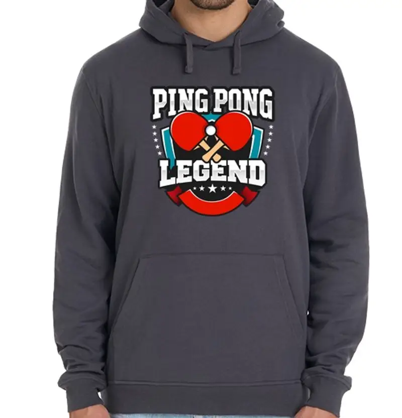 Felpa unisex con cappuccio Uomo, felpa con cappuccio, grigio melange