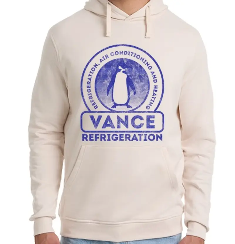 Felpa unisex con cappuccio vance refrigerazione