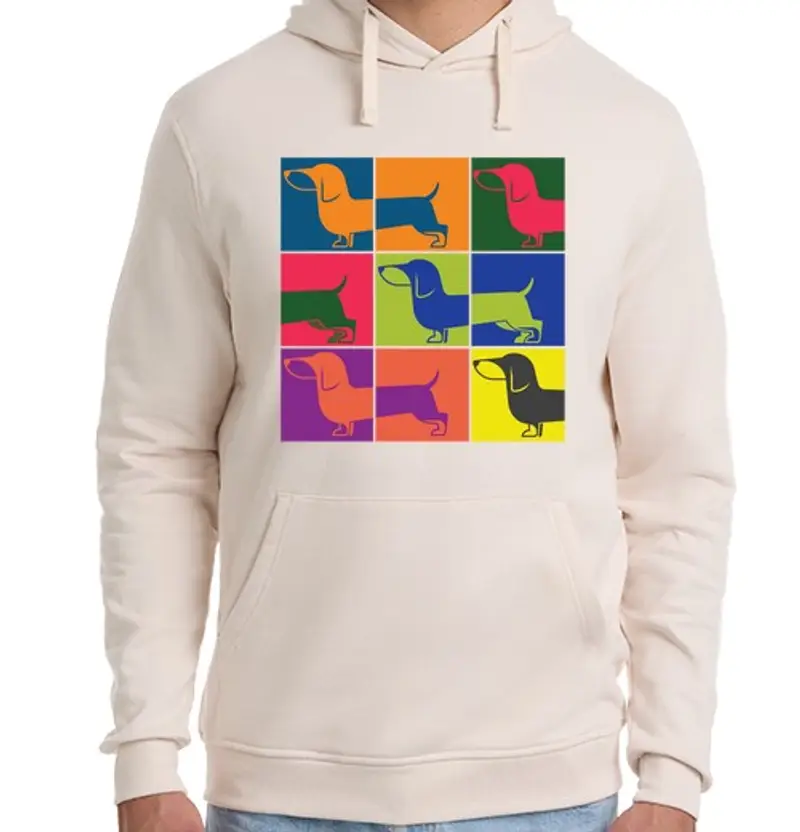 Felpa unisex con cappuccio warhoteckel