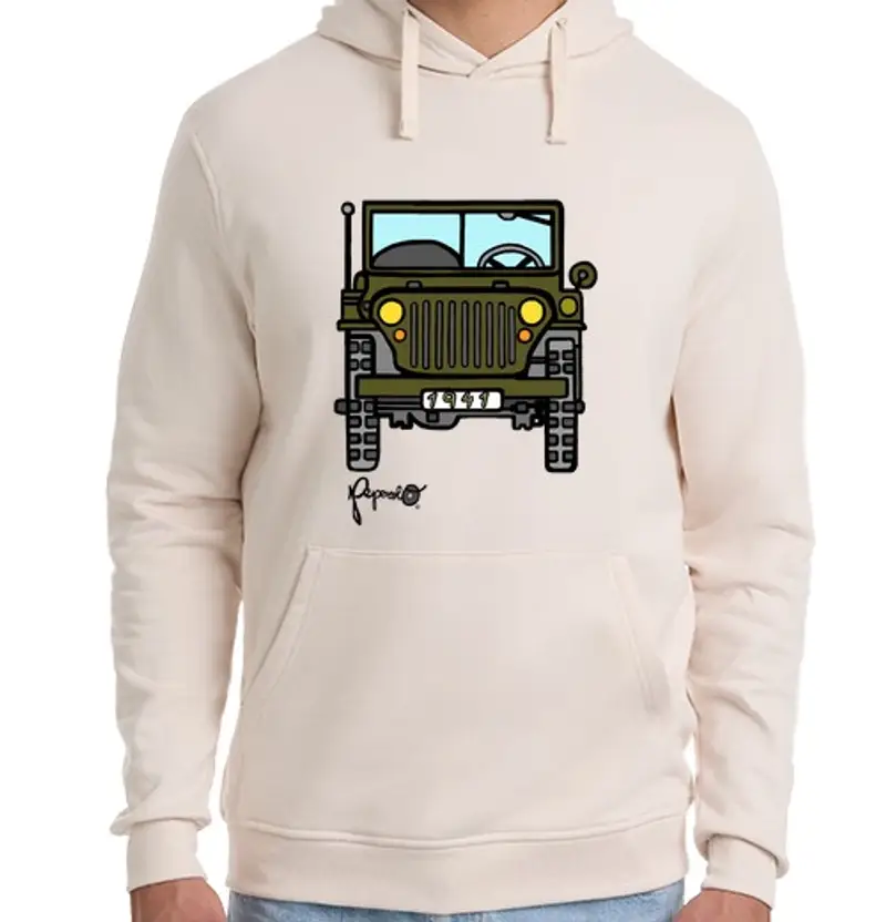 Felpa unisex con cappuccio Willys