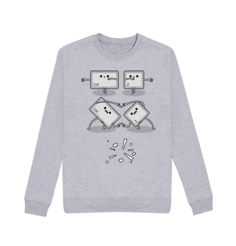 Felpa unisex contgiochi di ruolo z fusion (ctrl z)