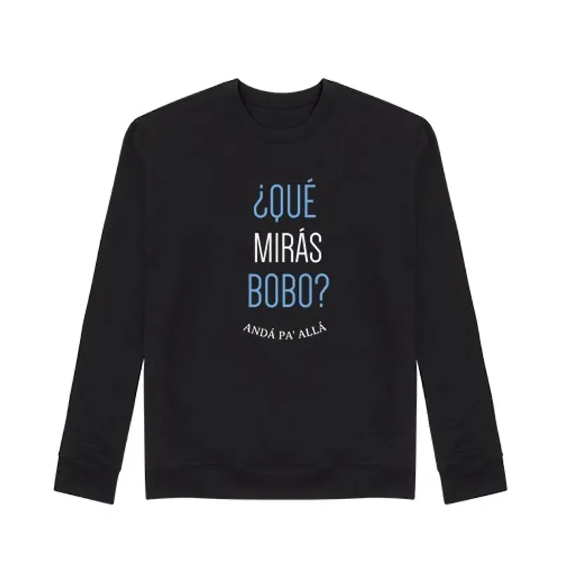 Felpa unisex cosa stai guardando stupido