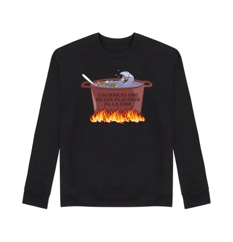 Felpa unisex cucinare è un pl ace r 5