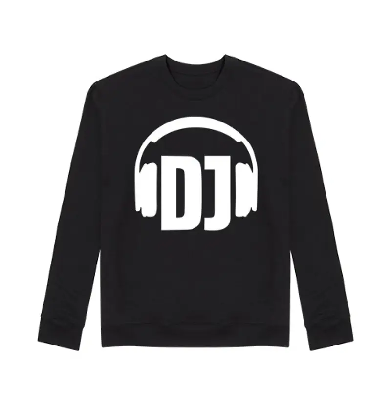 Felpa unisex cuffie DJ