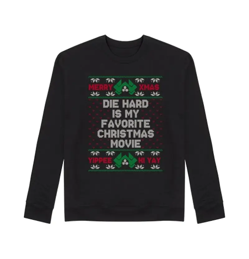 Felpa unisex die hard è il mio film più Natale prefe