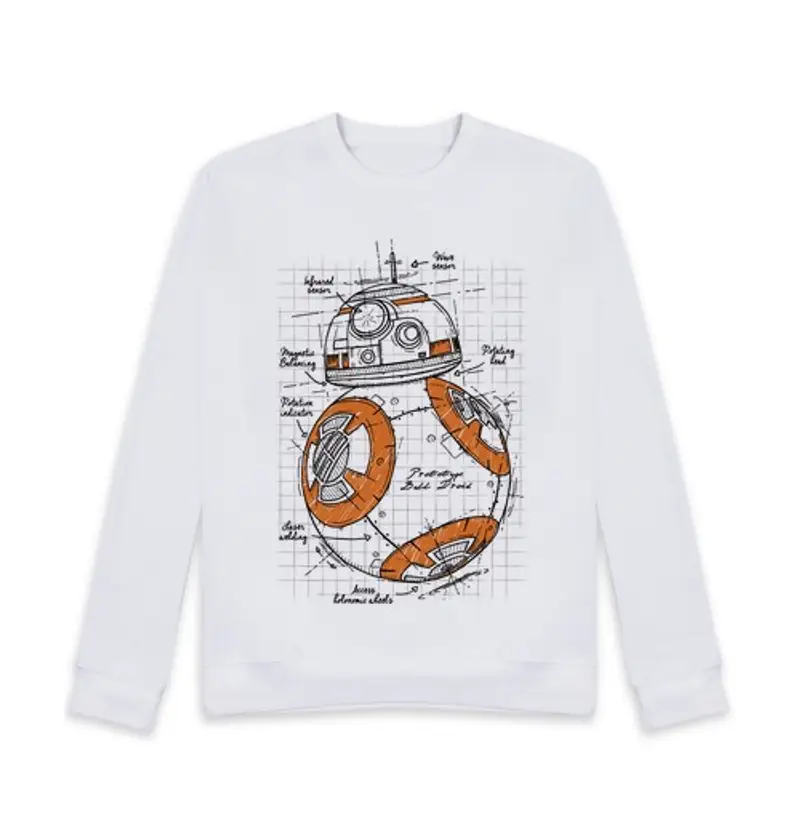 Felpa unisex droid pro ject: orange