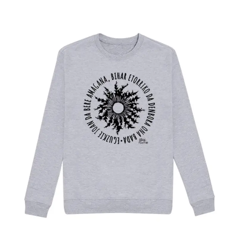 Felpa unisex eguzkie joan da