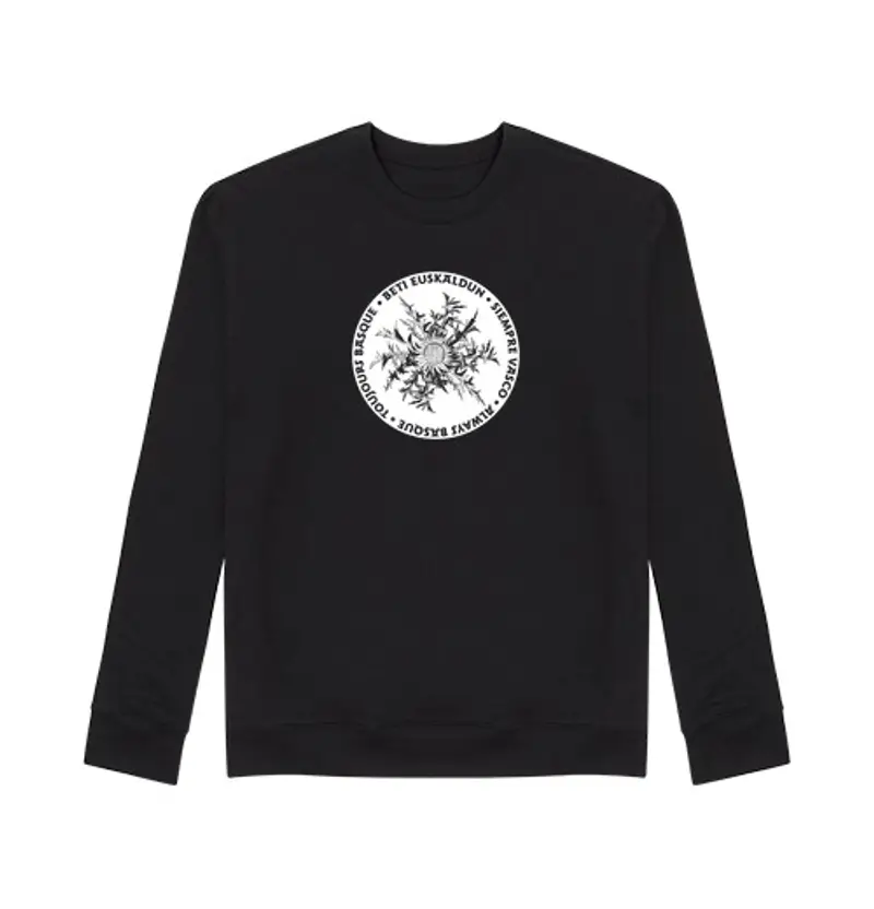 Felpa unisex eguzkilore 6 neg