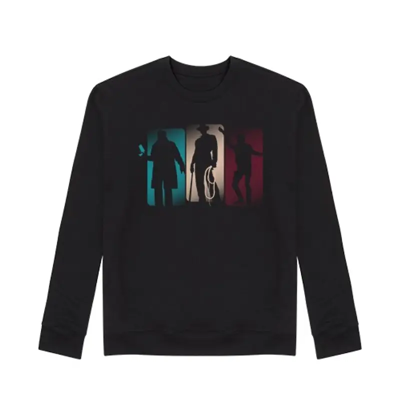 Felpa unisex eroe dlei trilogia