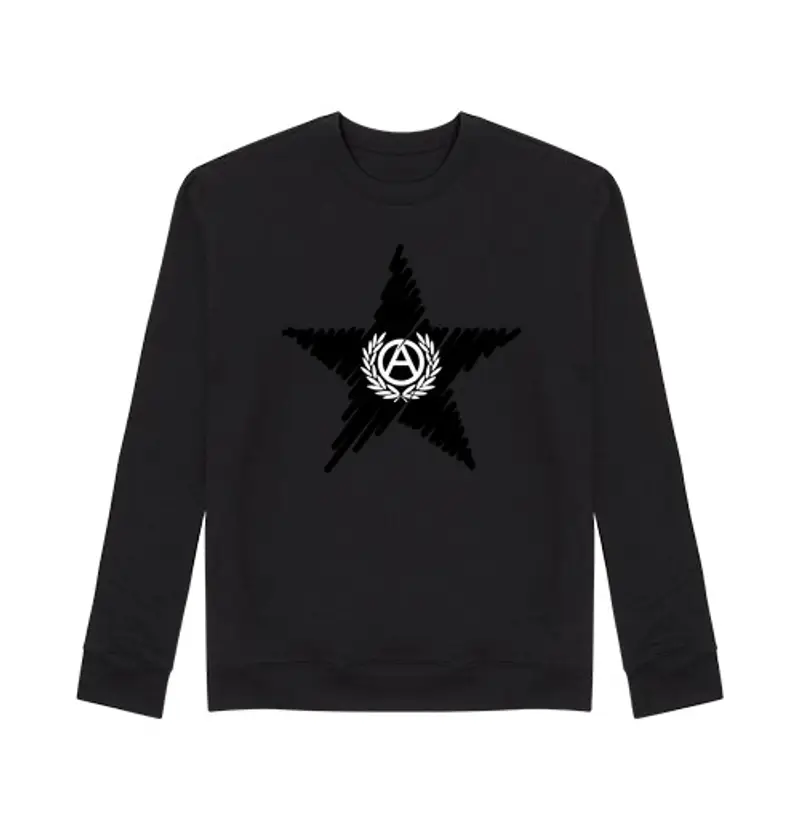 Felpa unisex estr lei nera ana rquía laurel