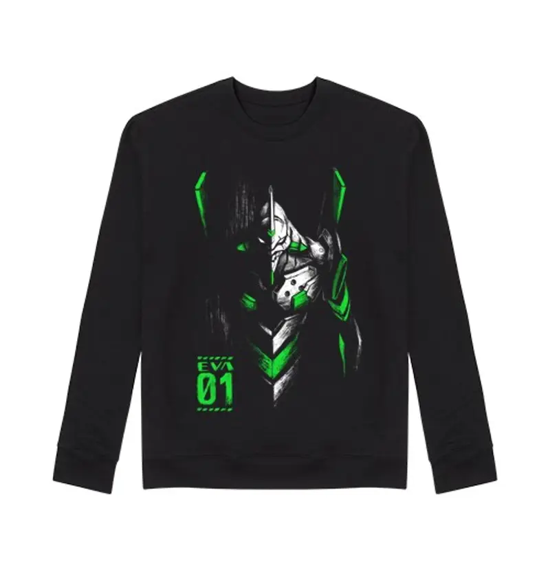 Felpa unisex eva ngelion 01 - eva - manga anime