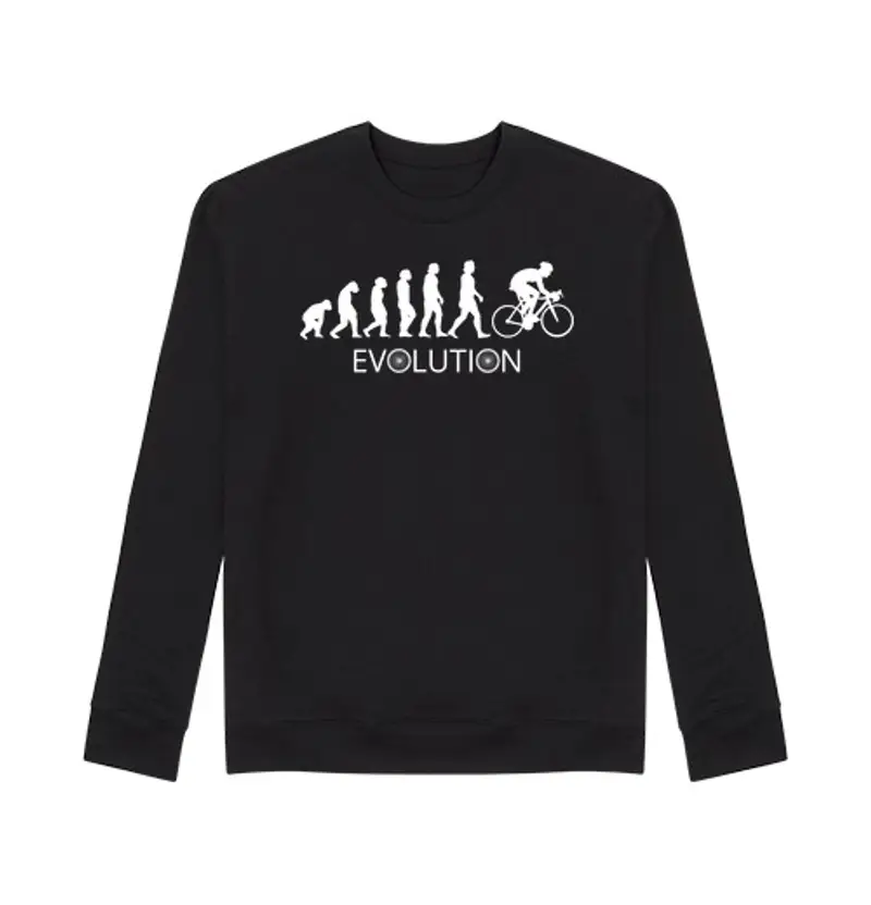 Felpa unisex evoluzione