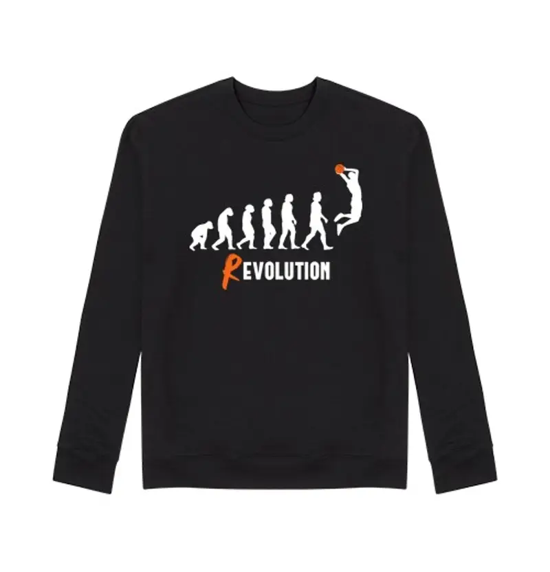 Felpa unisex evoluzione