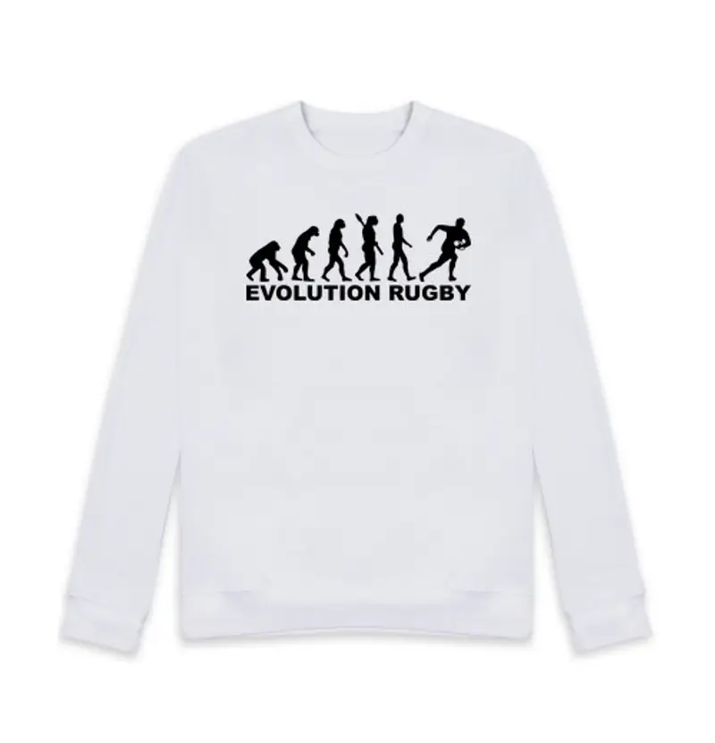 Felpa unisex evoluzione rugby