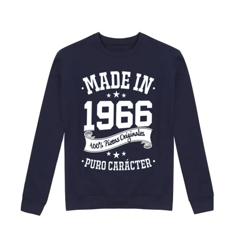 Felpa unisex fatto nel 1966