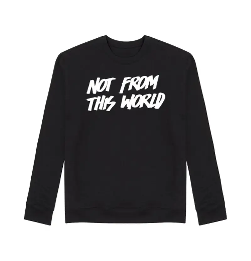 Felpa unisex felpa nera nftw