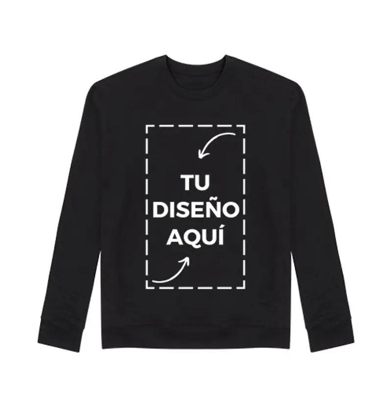 Felpa unisex felpa personalizzata senza cappuccio