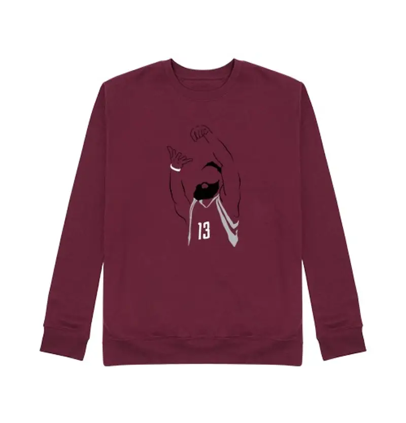 Felpa unisex felpa senza cappuccio - james induriscono - cucina