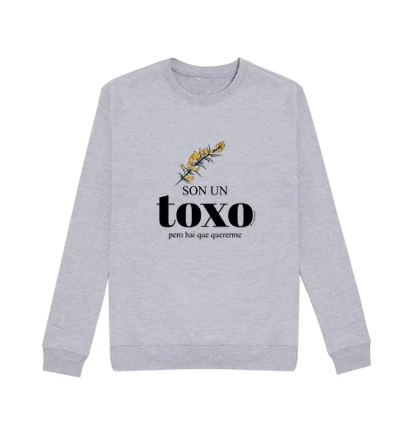 Felpa unisex felpa sono un toxo, ma che amarmi - felpa unisex