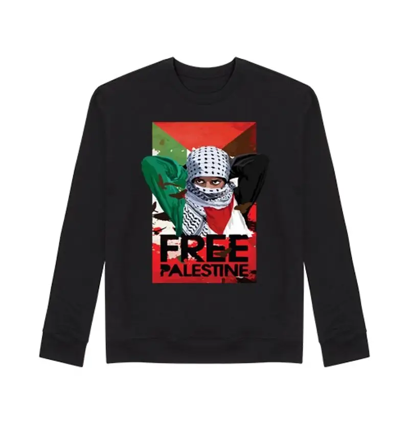 Felpa unisex free palestine