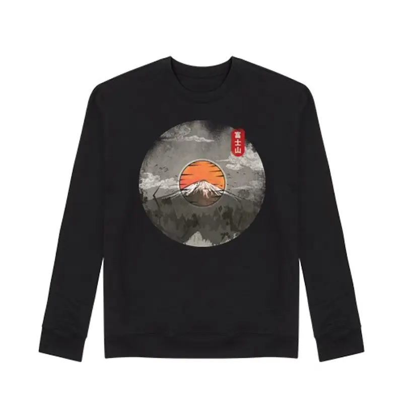 Felpa unisex fuji vinile