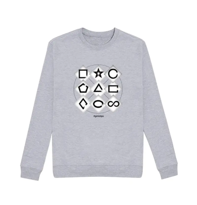 Felpa unisex geniotipi jersey da uomo