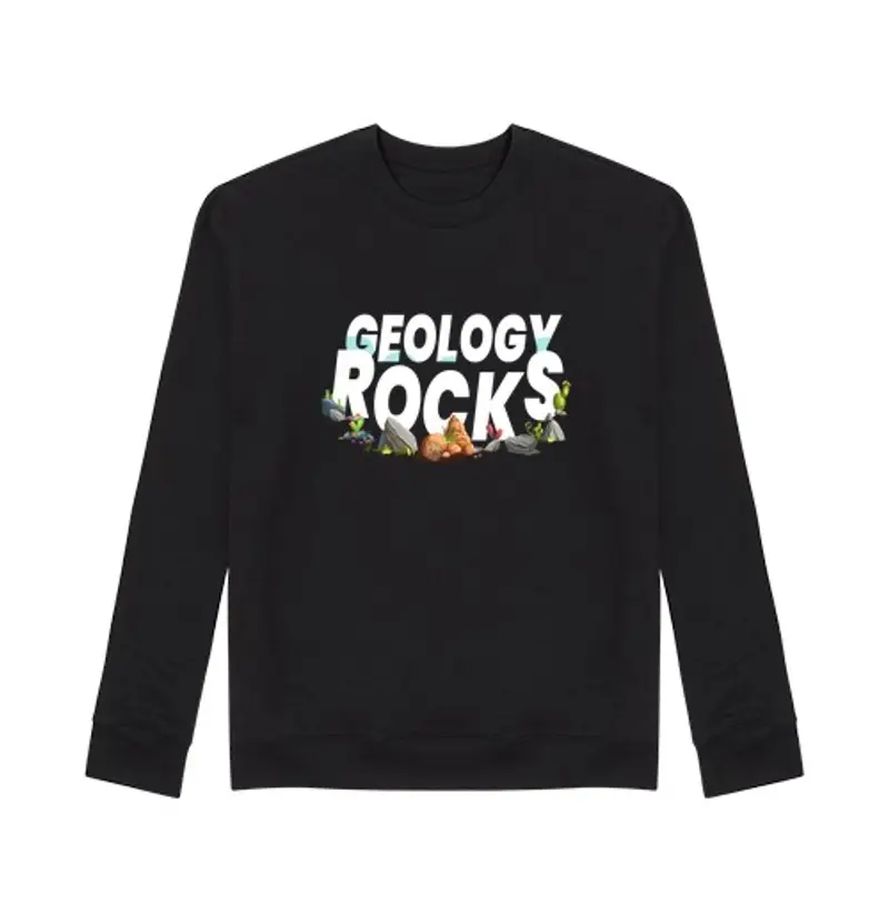 Felpa unisex geologia rocce geologia raccolta di pie