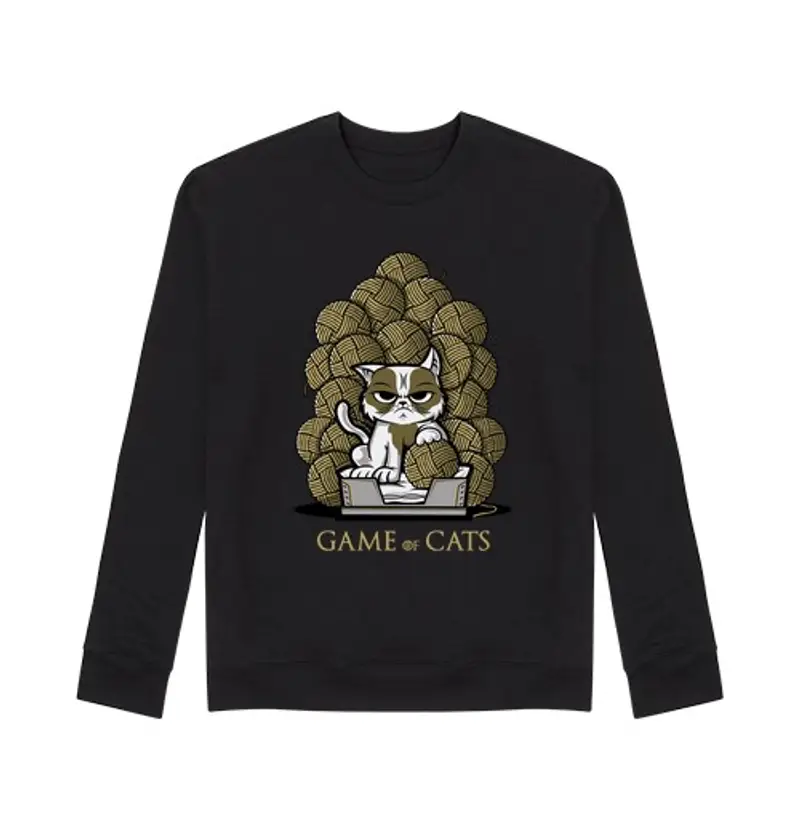 Felpa unisex gioco of cats