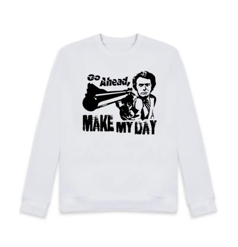 Felpa unisex harry the dirty - vai, dammi da mangiar